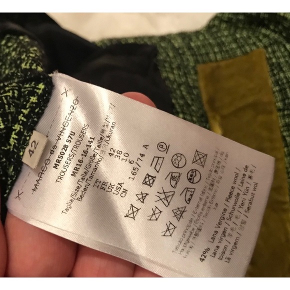 Marco de Vincenzo Tweed Cropped Pants $730 - Picture 7 of 8